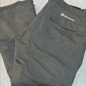 Alpine Swiss Mens Waterproof Ski Snowboarding Pants Insulated Winter Snow Pants